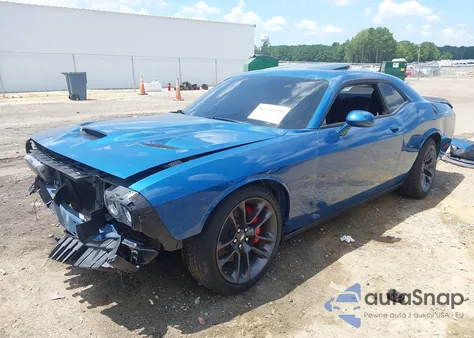 2021 Dodge Challenger R/T Scat Pack z USA, uszkodzony, nr VIN 2C3CDZFJ3MH521435